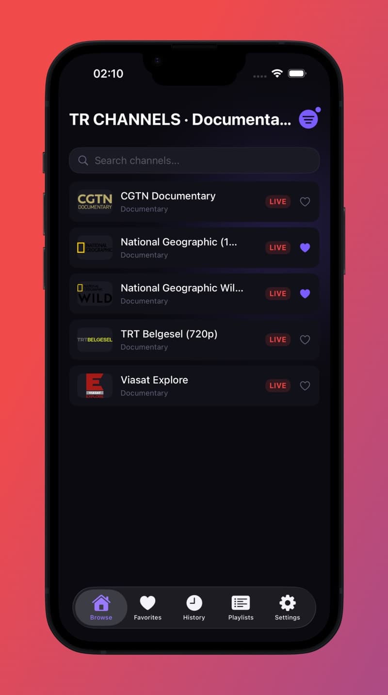 YukaPlayer app screenshot
